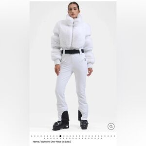 Women's White Ski Jacket